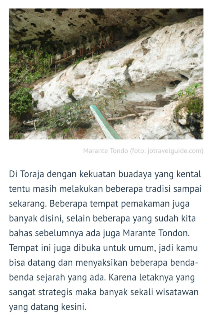 Jangan Dekati Tanah Toraja, Nanti Bisa Mati Penasaran