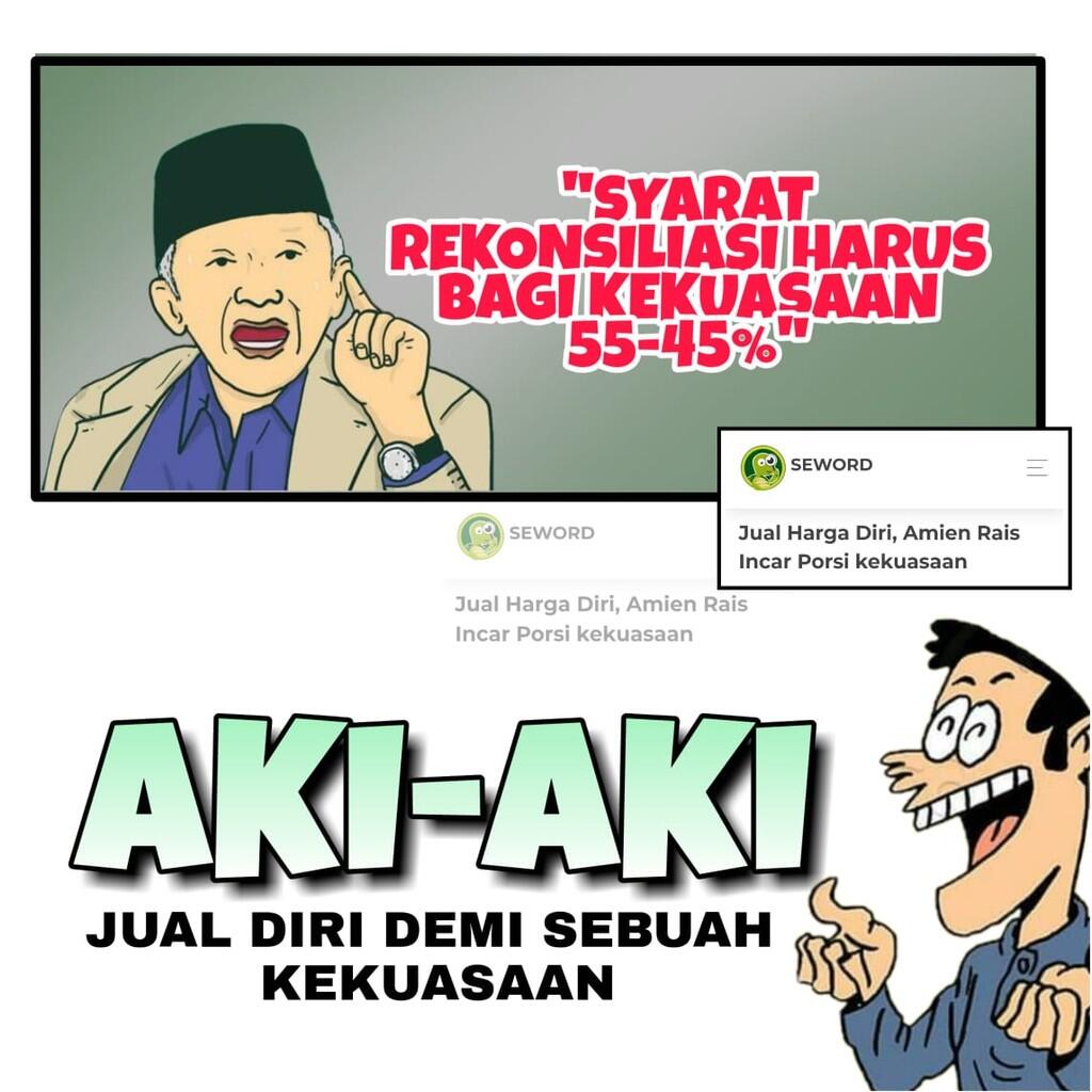 Amien Rais Mau Masuk ke Pemerintahan Jokowi asalkan Dapat 45 Persen Kabinet