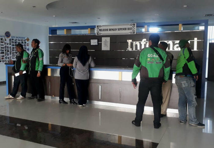 Maxim mendapat perlawanan di Balikpapan