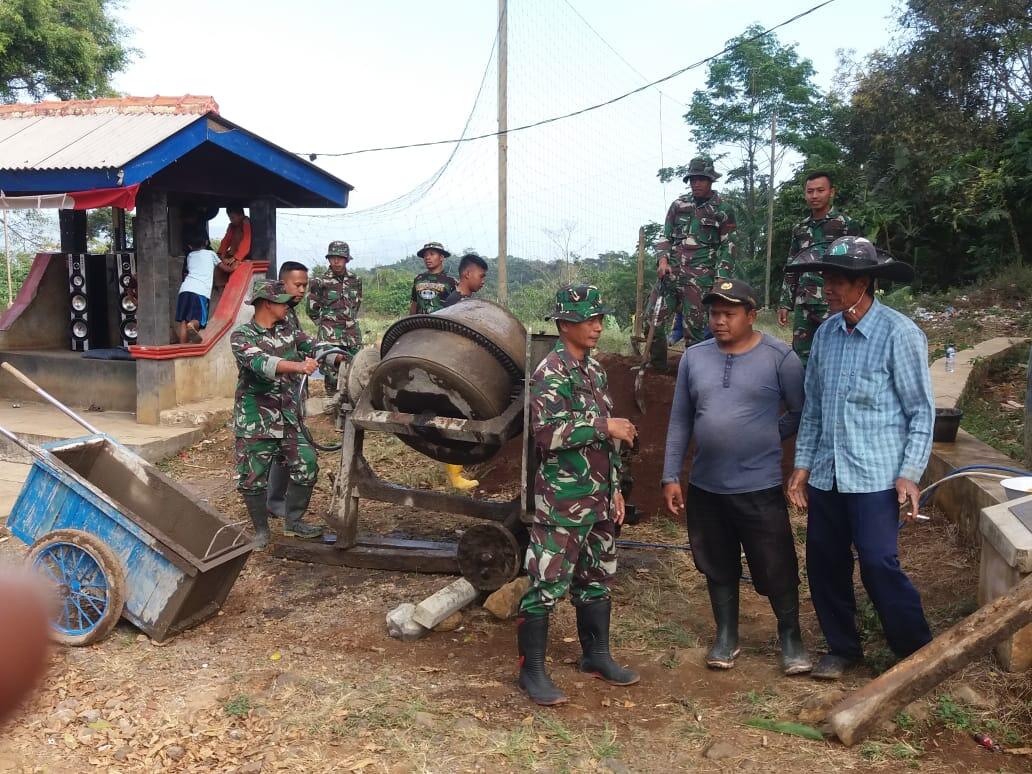 Dinas Pertanian Gelar Penyuluhan Pertanian di Lokasi TMMD Majalengka