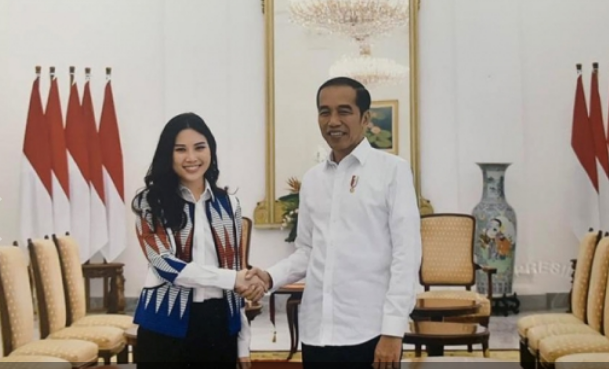 Angela Tanoesoedibjo Kembali Bertemu Presiden Jokowi