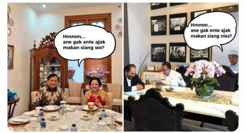 Meme Habib Rizieq Minta Diajak Makan Nasi Goreng Megawati, Ferdinand: Kejam