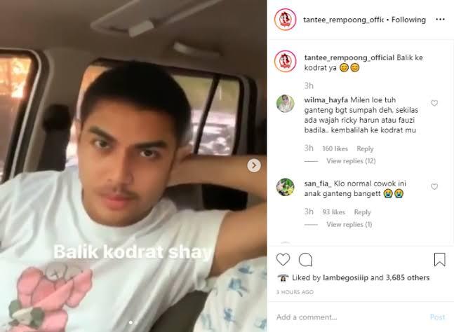 Millendaru Balik Kodrat Shay...!!