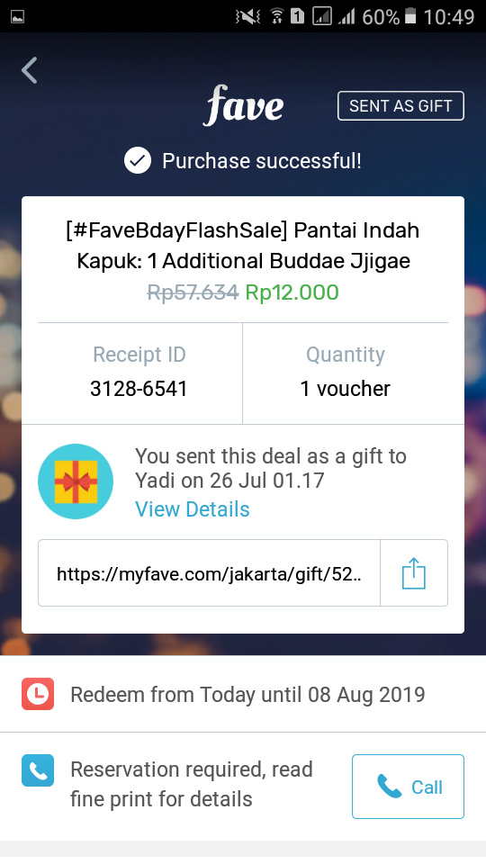 My Fave (DISDUS) Tidak Tunduk Pada FAQ sendiri & tidak mau merefund Voucher