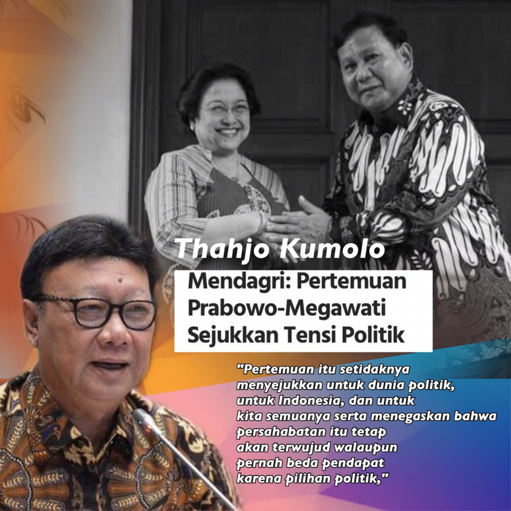 Menyejukan, Pertemuan Megawati dan Prabowo Dinginkan Suhu Politik