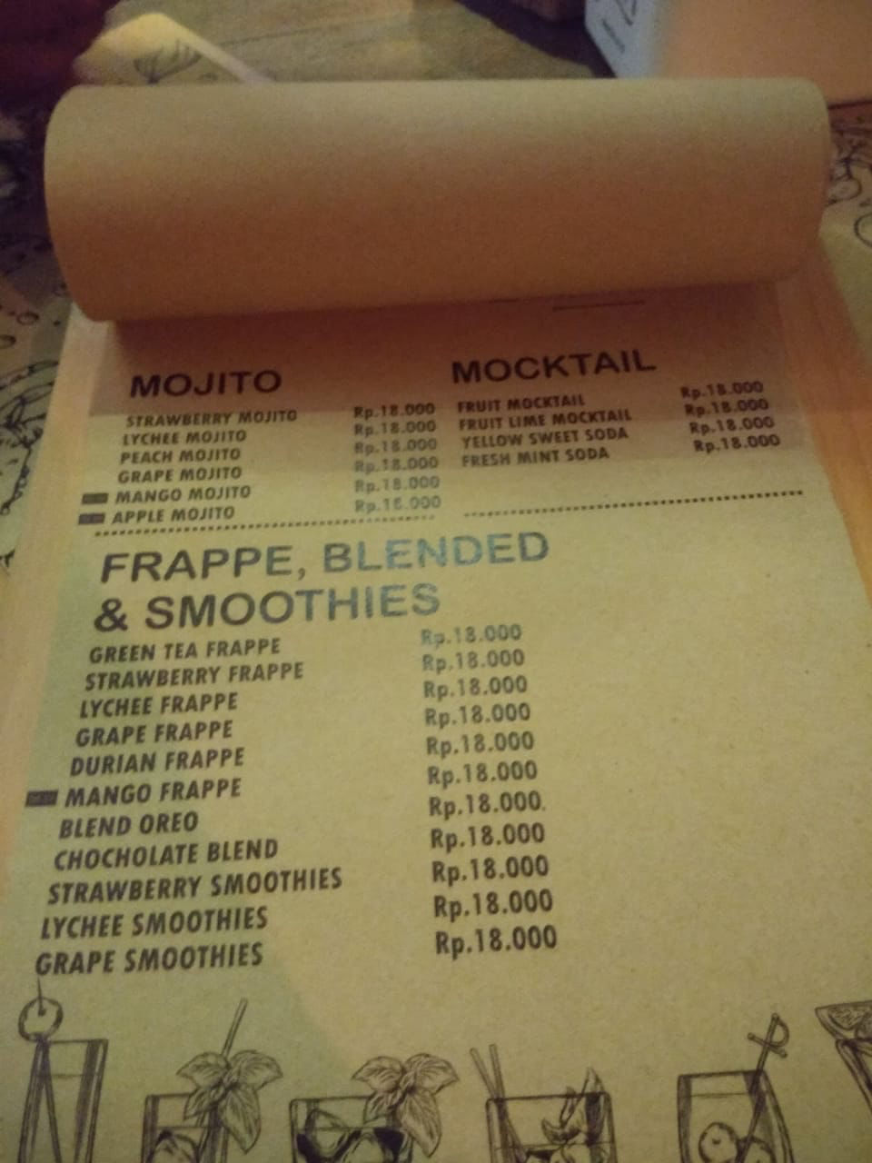 Sensasi Minum Milkshake Coklat Walau Sendirian