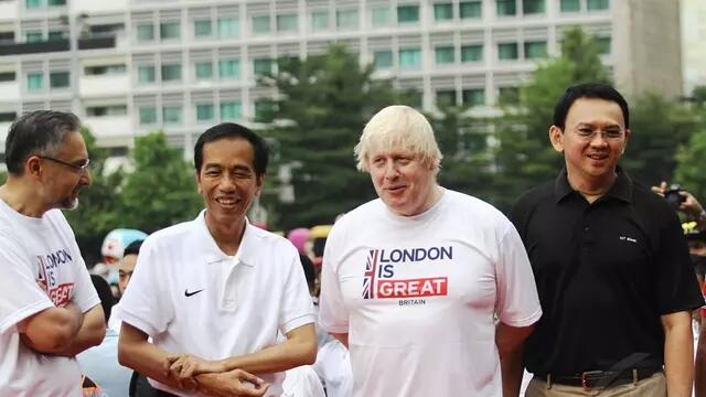 Gowes Bareng Jokowi dan Ahok, Ini Jejak PM Baru Inggris Boris Johnson di Jakarta