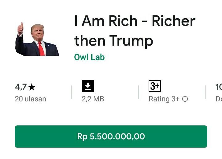 5 Aplikasi Android Termahal Yang Belum Diketahui Kegunaannya