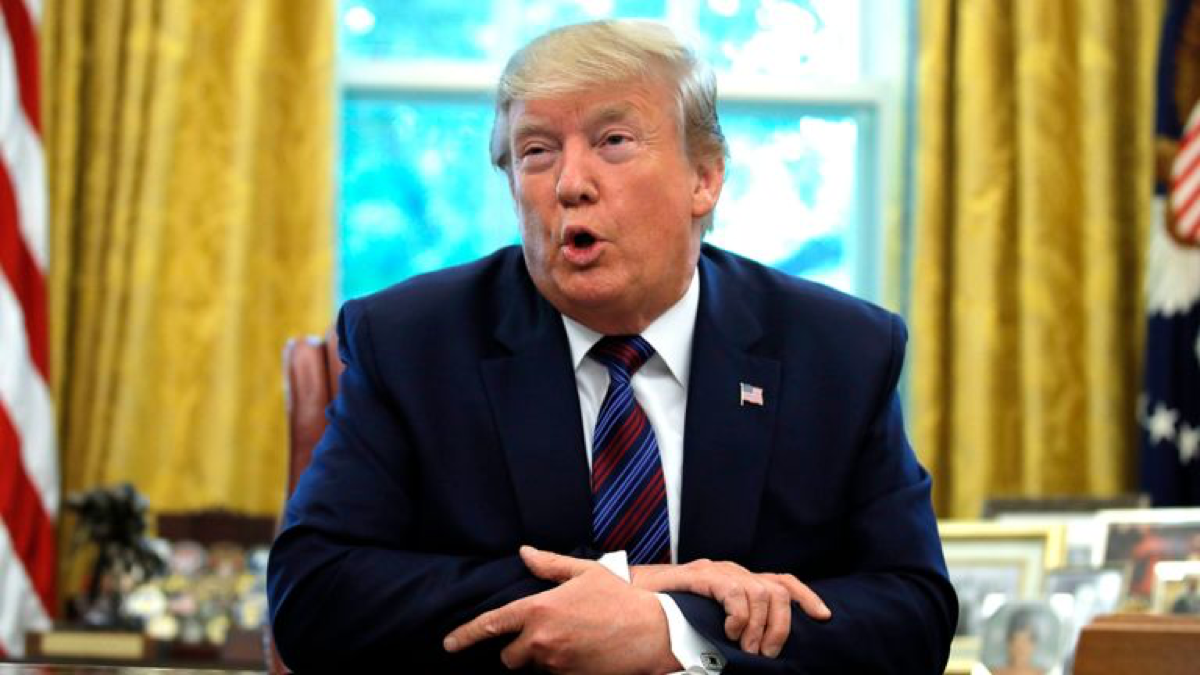 Trump and Boris Johnson 'already working on' UK-US free trade deal