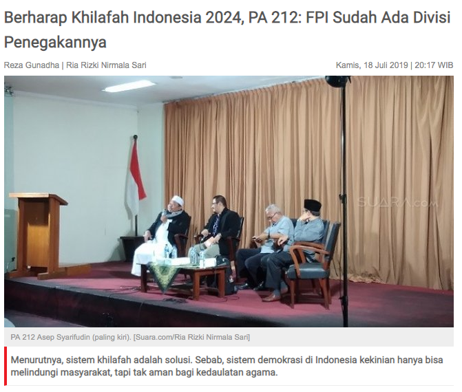 Jokowi Tegaskan Islam di Indonesia Toleran dan Moderat