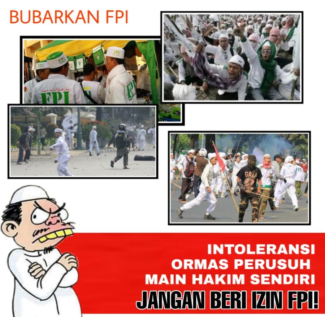 Dukung! Inilah Kode Keras Jokowi terkait Pelarangan FPI