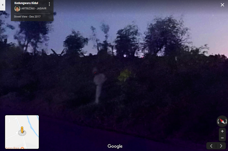 BIKIN MERINDING, PENAMPAKAN POCONG DI GOOGLE MAPS NGERI...