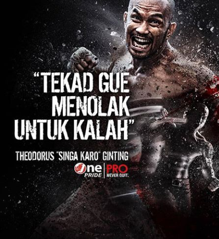 Inilah Theo Singa Karo Dari Kandang Octagon MMA