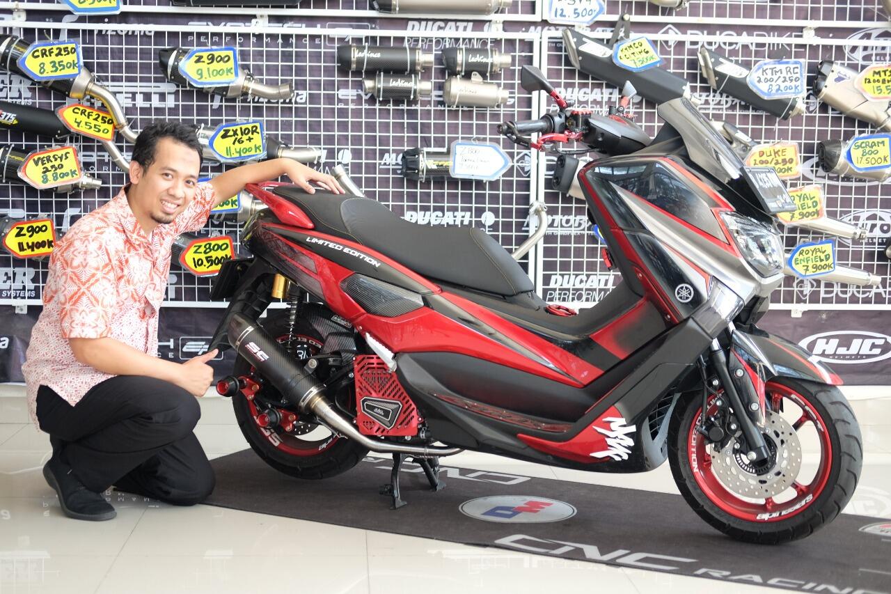 Demam NMAX, Knalpot SC PROJECT MotoGP Pun Buat untuk INDONESIA