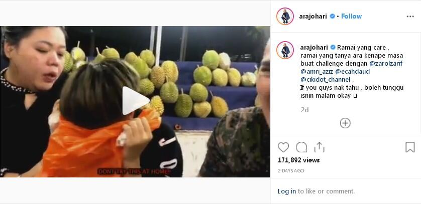 Challenge Makan Mie Super Pedas Campur Durian! Pemuda Ini Langsung Masuk Rumah Sakit