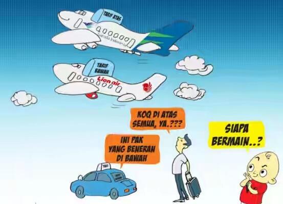 Sisi Positif Tiket Harga Pesawat Terbang "Mahal"