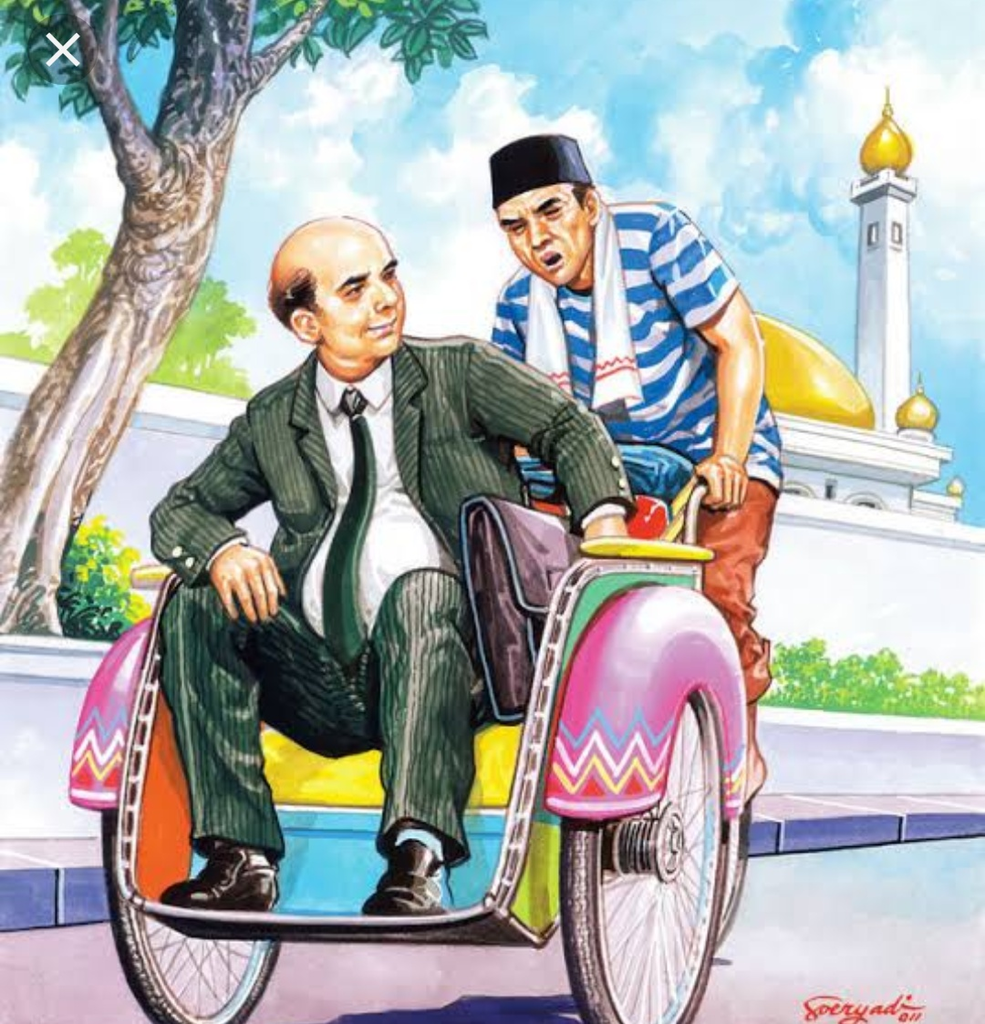 "KISAH SI TAJIR DAN TUKANG BECAK "