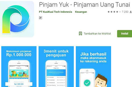 Top 7 Pinjaman Online Terpercaya dan Cepat Cair