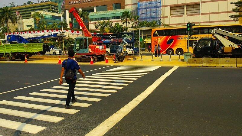 Sejarah Zebra Cross di Dunia &amp; di Indonesia