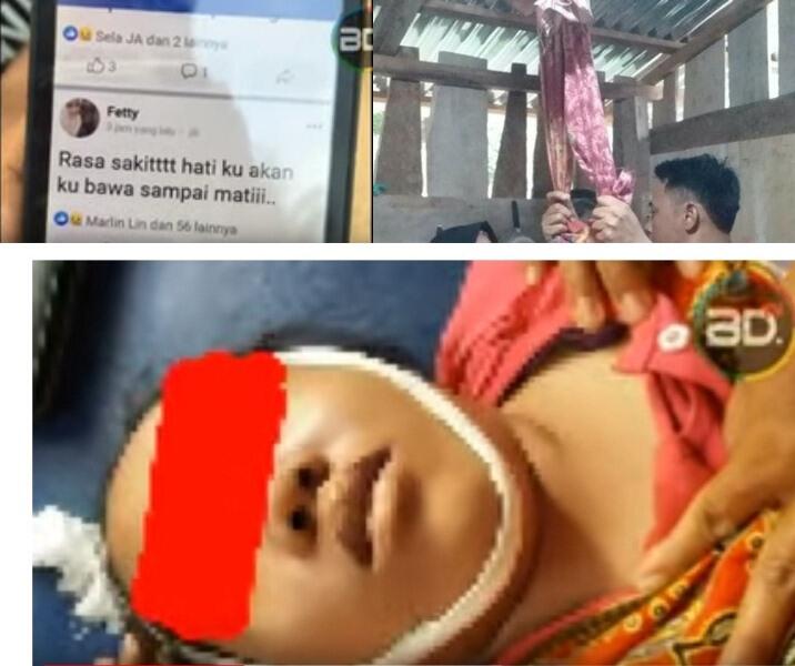 Sakit Hati Dengan Suami, Ibu Muda Cantik Nekat Gantung Diri Setelah Update Status FB