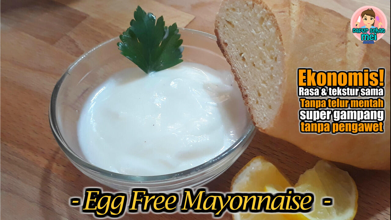 &#91;VIDEO&#93; cara membuat mayonaise sendiri, gampang lohh....