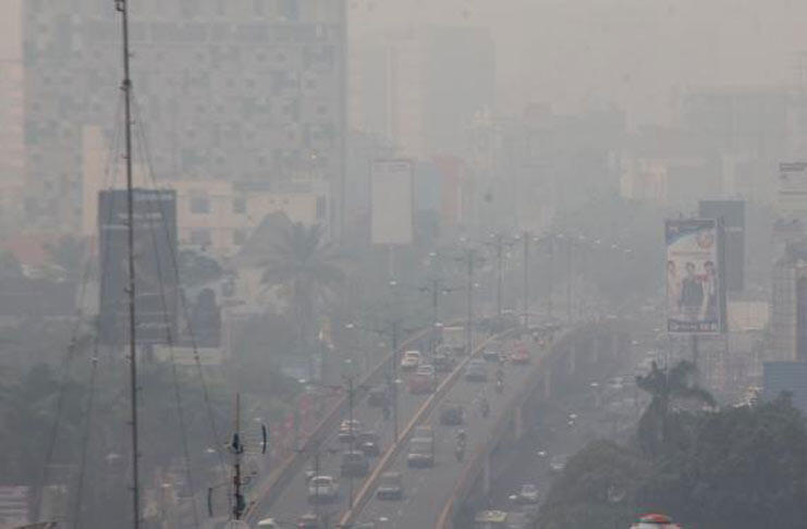 Kabut Asap di Pekanbaru Sebabkan Jarak Pandang 1,5 KM