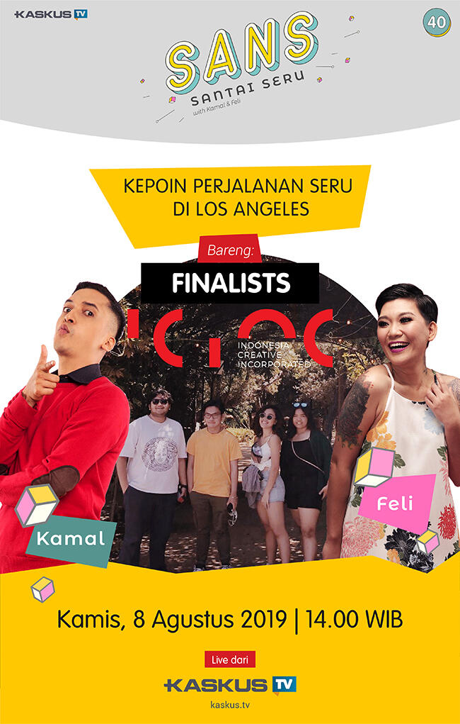 Apa Ajasih yang dilakukan Finalist ICINC di Los Angeles? Kepoin di SANS Yuk!