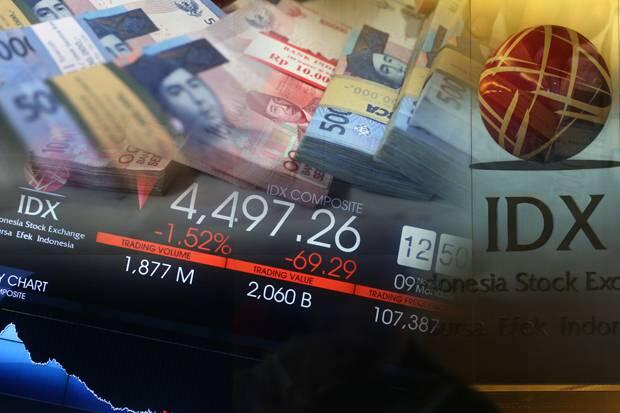 IHSG Sesi Siang Memerah Iringi Kelesuan Rupiah