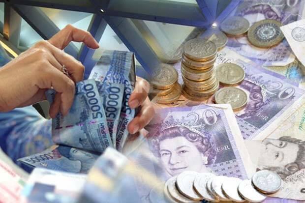 Rupiah Berakhir Menyusut Saat Pounds Perlahan Pulih