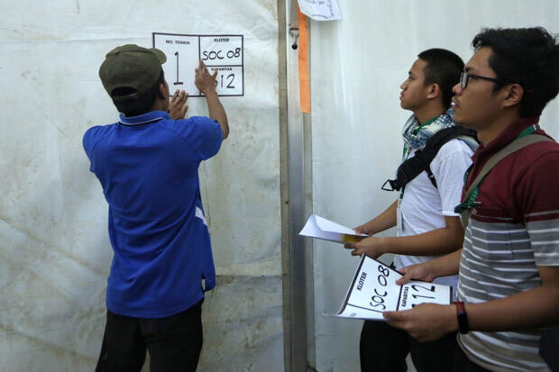 5.500 Tenda Jamaah Haji di Arafah dan Mina Telah Ditempeli Stiker