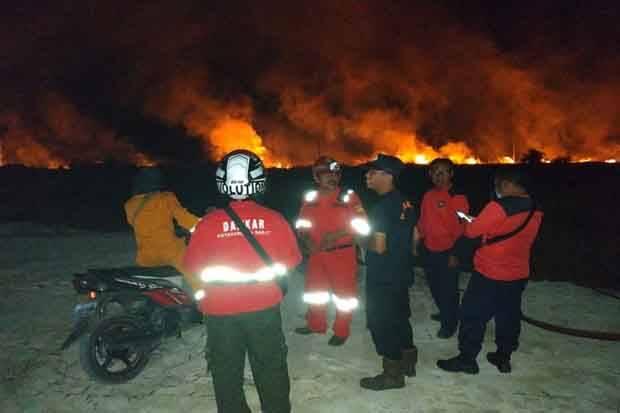 Karhutla di Pangkalan Bun Meluas, Depo PDAM Nyaris Terbakar