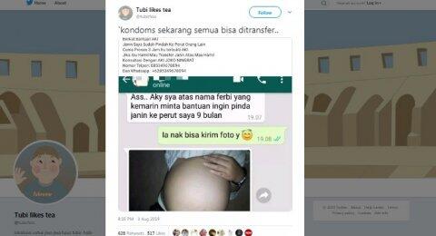 Beredar Chat Dukun Transfer Janin, Begini Respon Kocak Warganet