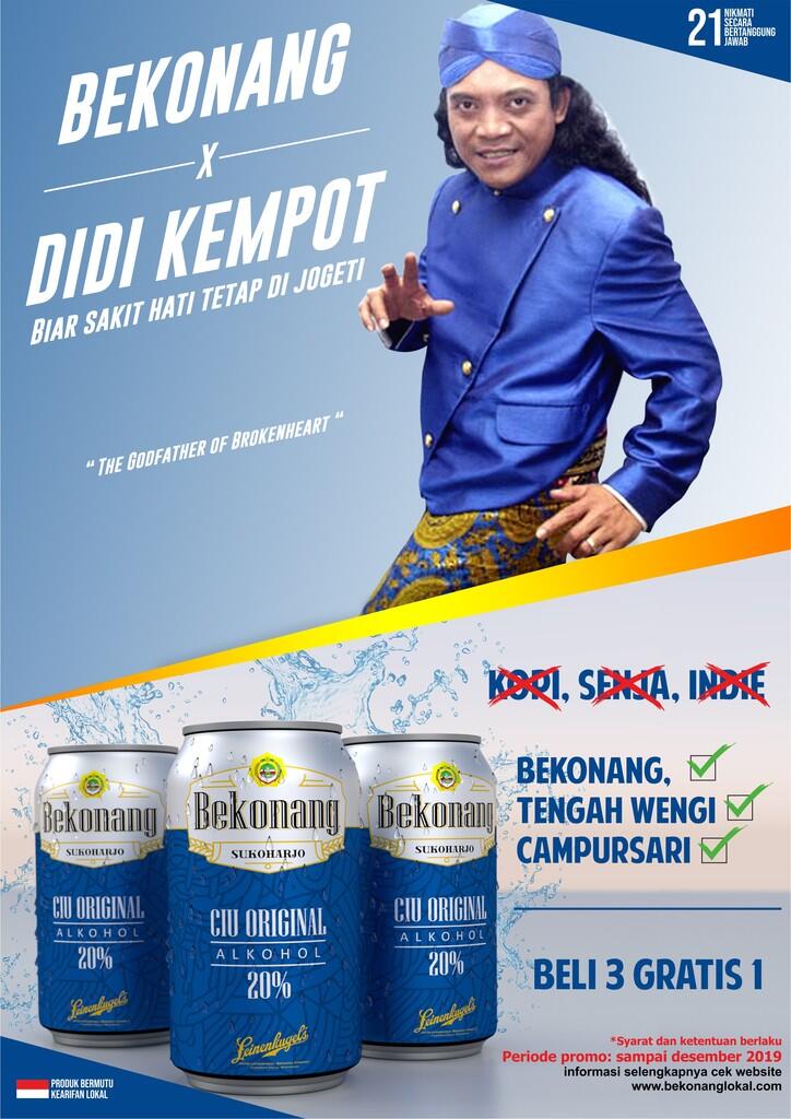 BEKONANG X DIDI KEMPOT // KOLABORASI KEARIFAN LOKAL ABAD INI //