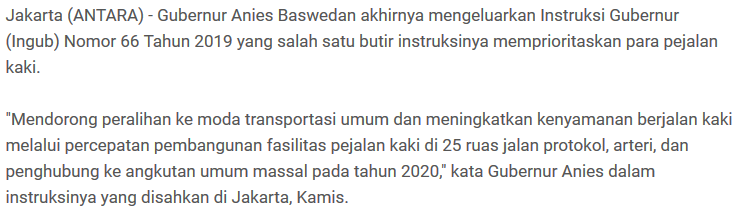 Ada Trotoar di DKI yang Diperbolehkan untuk Jualan Hewan Kurban