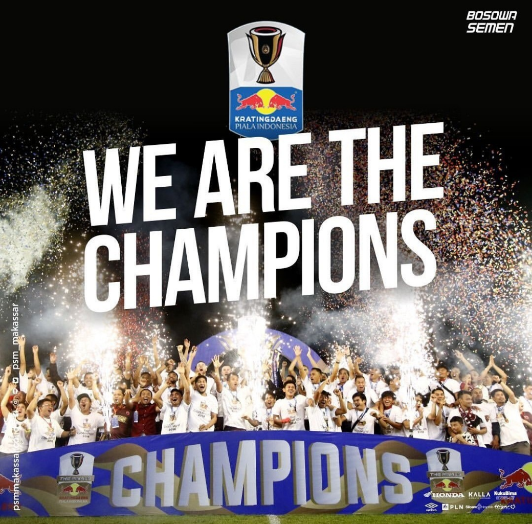 PSM Makassar Juara Piala Indonesia