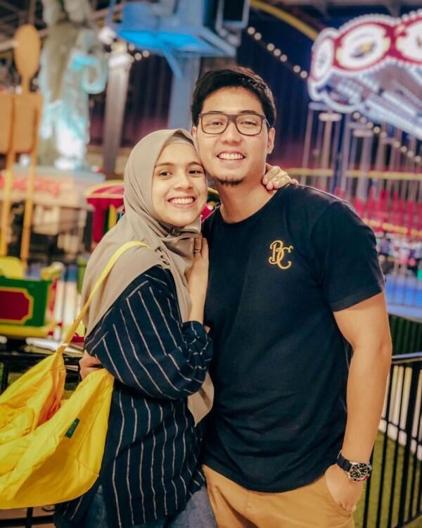 10 Potret Harmonis Nycta Gina dengan Rizky Kinos, Family Goals!