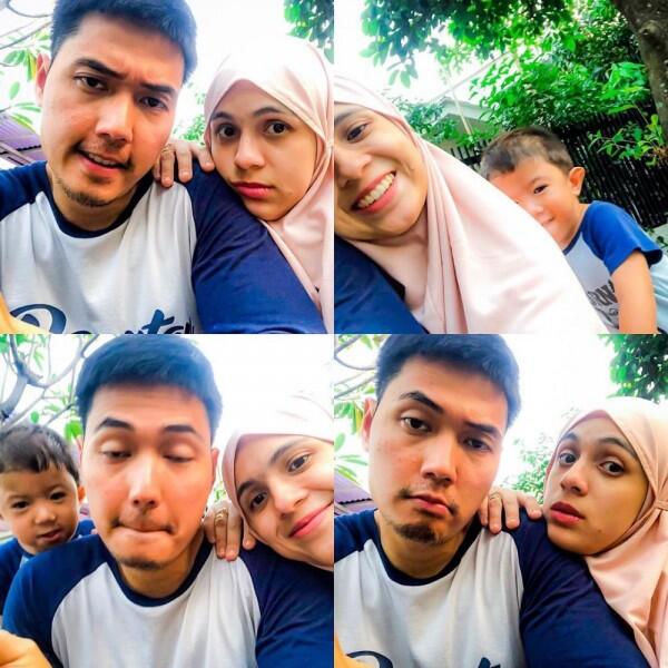 10 Potret Harmonis Nycta Gina dengan Rizky Kinos, Family Goals!