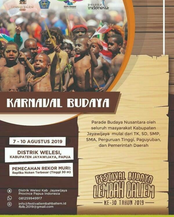 Festival Lembah Baliem 2019 Jadi Daya Tarik Wisman dan Wisnus