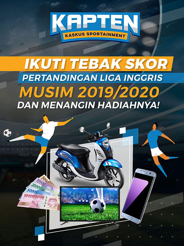 Tebak Skor Pertandingan Liga Inggris Bisa Dapet Hadiah? Masuk, Gan Sis!