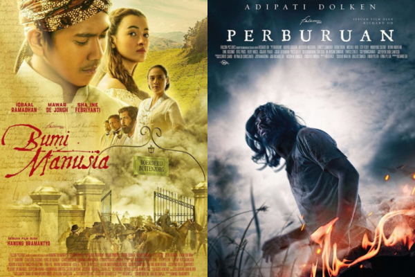 Gala Premier Film Bumi Manusia dan Perburuan Disambut Meriah di Surabaya!