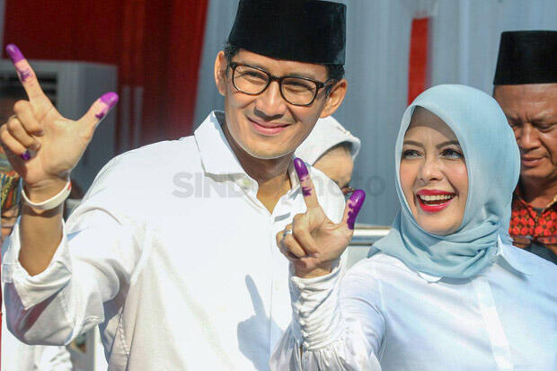 Soal Pencalonan Wali Kota Tangsel, Sandiaga Tak Mau Batasi Karir Istrinya