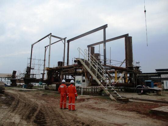 PHE ONWJ Catat Pengeboran Sumur Baru Relief Well Tembus 624 Meter