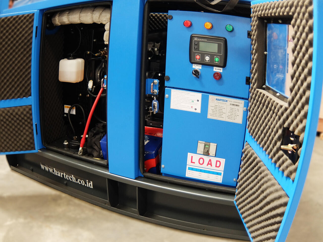 Berbagai macam keuntungan Genset Silent Perkins 500 kVA