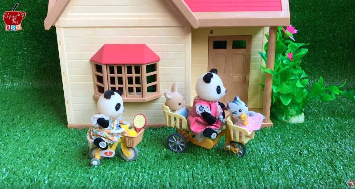 Sylvanian FAN! > 👉Klik> Unboxing Sylvanian Families' Toys with Panda Family