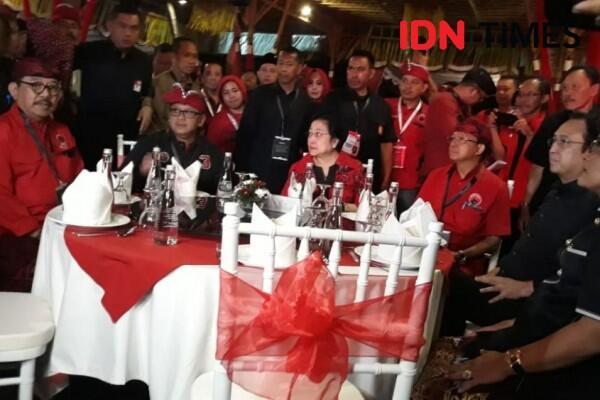 Prabowo Subianto Hadiri Kongres V PDIP di Bali