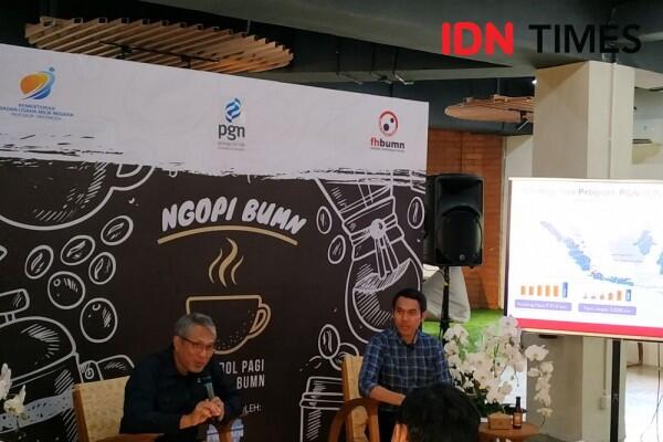 Tak Gunakan APBN, PGN Tambah 500 ribu Jaringan Gas Rumah Tangga
