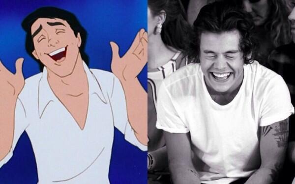 Jadi Kandidat Terkuat, 8 Potret Kemiripan Harry Styles & Prince Eric