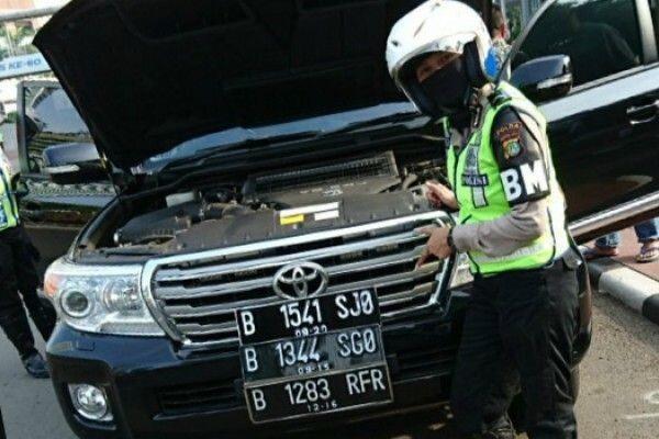 Ini Daftar Pelat Nomor Mobil-mobil Pejabat