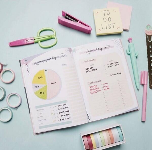 Planner Unik by Tiara Pangestika, Atur Masa Depan Lebih Semangat Yuk!