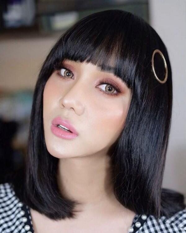 9 Potret Gaya Rambut Lucinta Luna yang Bakal Bikin Kamu Terpesona!